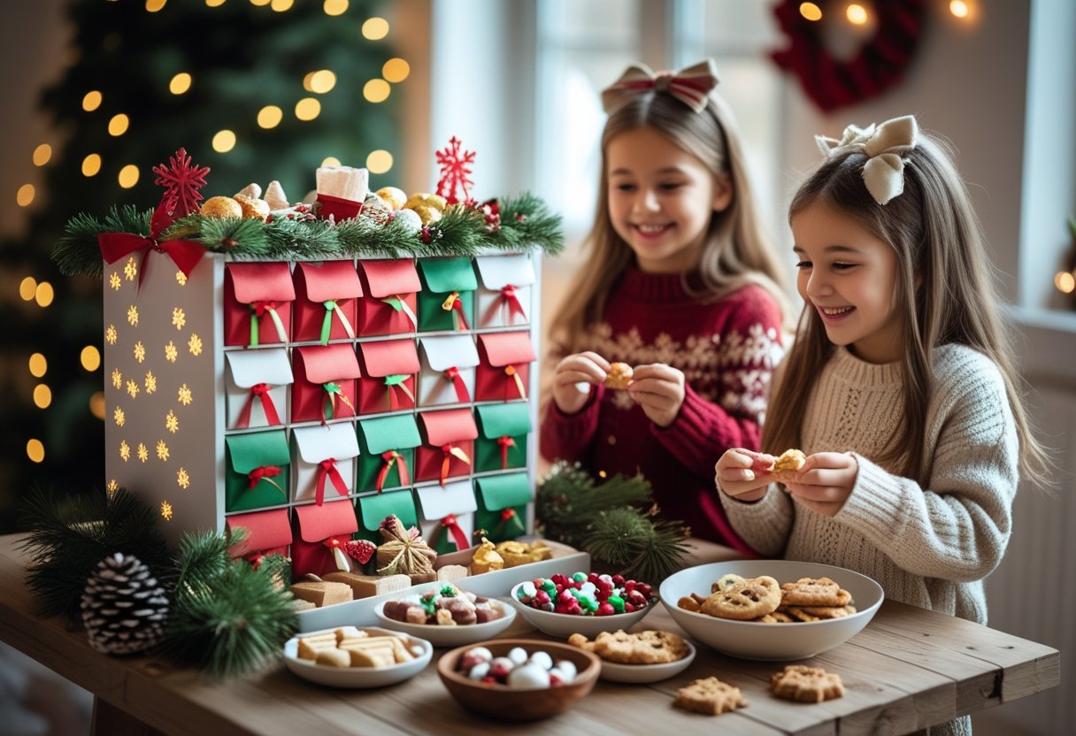 De bedste ideer til julekalender med lækkerier til piger